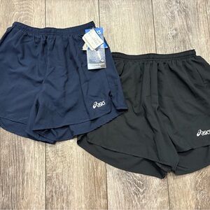 NWT ASICS Athletic Shorts- 2 pair- Size Small